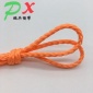 鹏兴绳带生产各种规格**8股桔色涤纶低弹服装玩具工艺包边绳子
